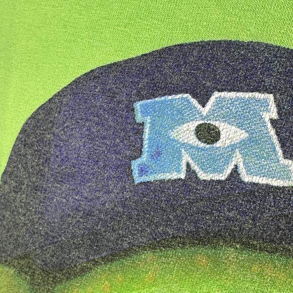 Disney Pixar Monsters University Mike Wazowski T-Shirt Mens Large XL Green Promo - Picture 9 of 10